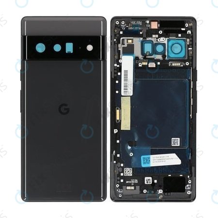 Google Pixel 6 Pro - Zadný Housing (Stormy Black) - G949-00223-01 Genuine Service Pack