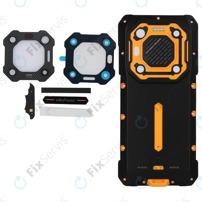 Ulefone Armor 26 Ultra - Batériový Kryt Komplet (Black)