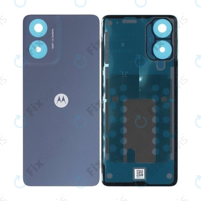 Motorola Moto G04 - Batériový Kryt (Concord Black) - 5S58C23910 Genuine Service Pack