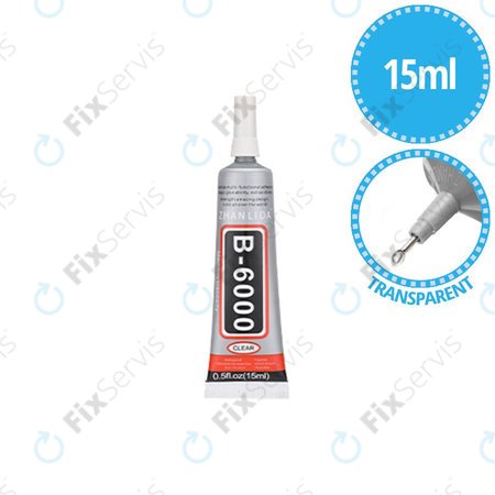 Adhesive Lepidlo B-6000 - 15ml (Transparentná)