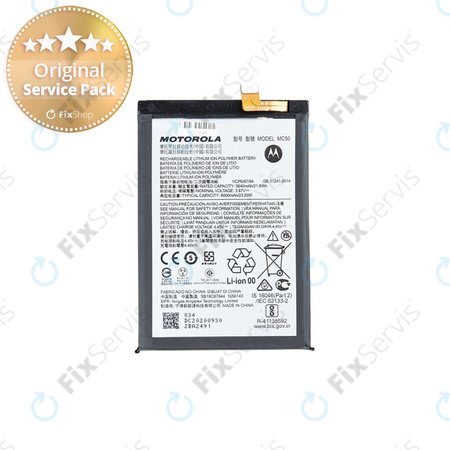 Motorola Moto G9 Power - Batéria MC50 6000mAh - SB18C87844 Genuine Service Pack