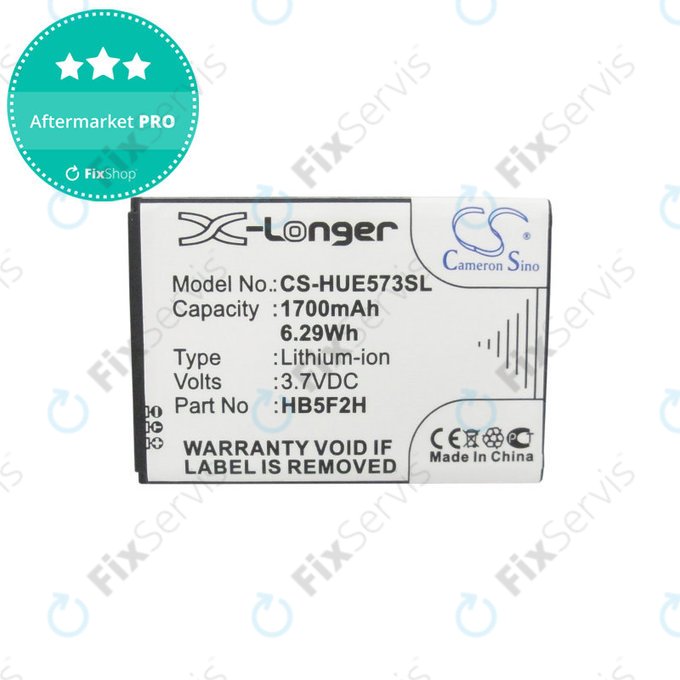 Batéria pre Huawei E5330, 1700mAh, Li-Ion, 3.7V, HB5F2H, HQ