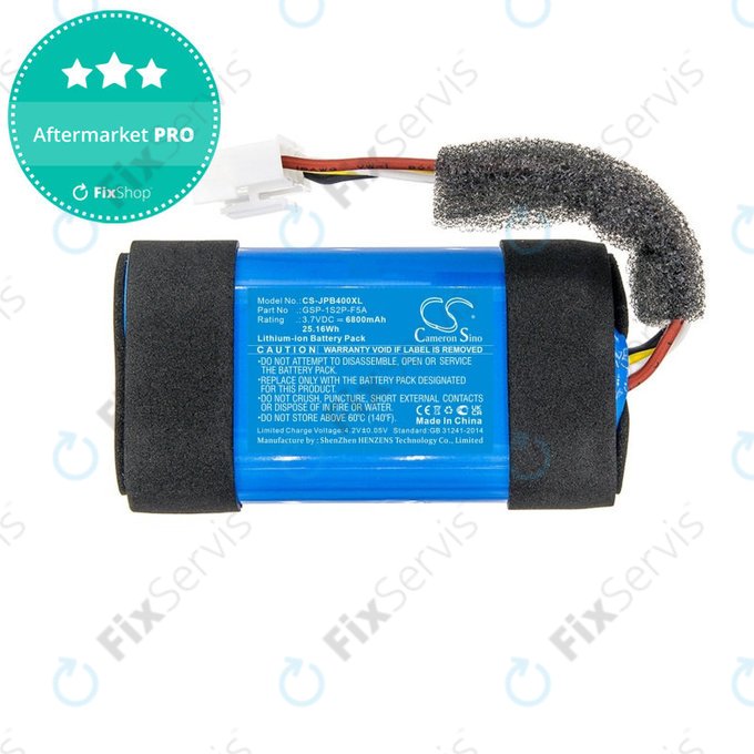 Batéria pre JBL Partybox Encore Essential, 6800mAh, Li-Ion, 3.7V, GSP-1S2P-F5A, HQ