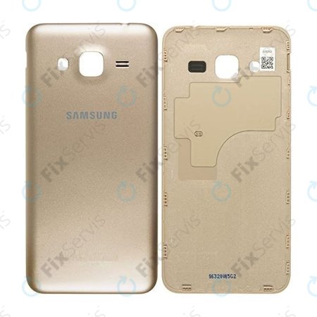 Samsung Galaxy J3 J320F (2016) - Batériový Kryt (Gold) - GH98-38690B Genuine Service Pack