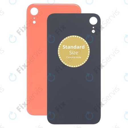 Apple iPhone XR - Sklo Zadného Housingu (Coral)